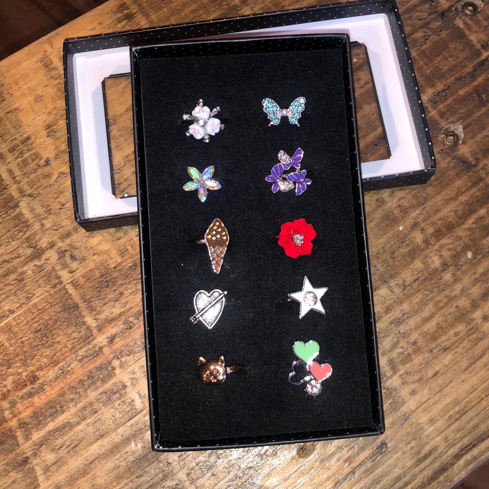 10 childrens paparazzi rings